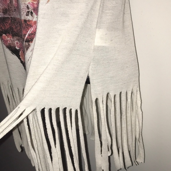 MAURICES Patriotic Fringe Bottom Tank Top~Flag~S - Picture 3 of 8